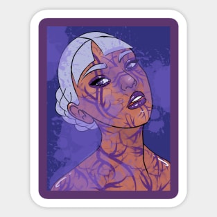 The Purple Enchantress Sticker